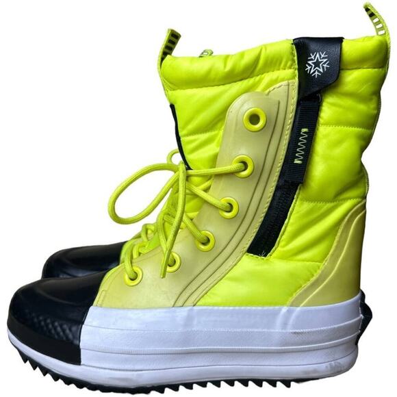 Converse Lemon Water Repellent MC Boot High Top Boots Women's Size 5 - Picture 1 of 8